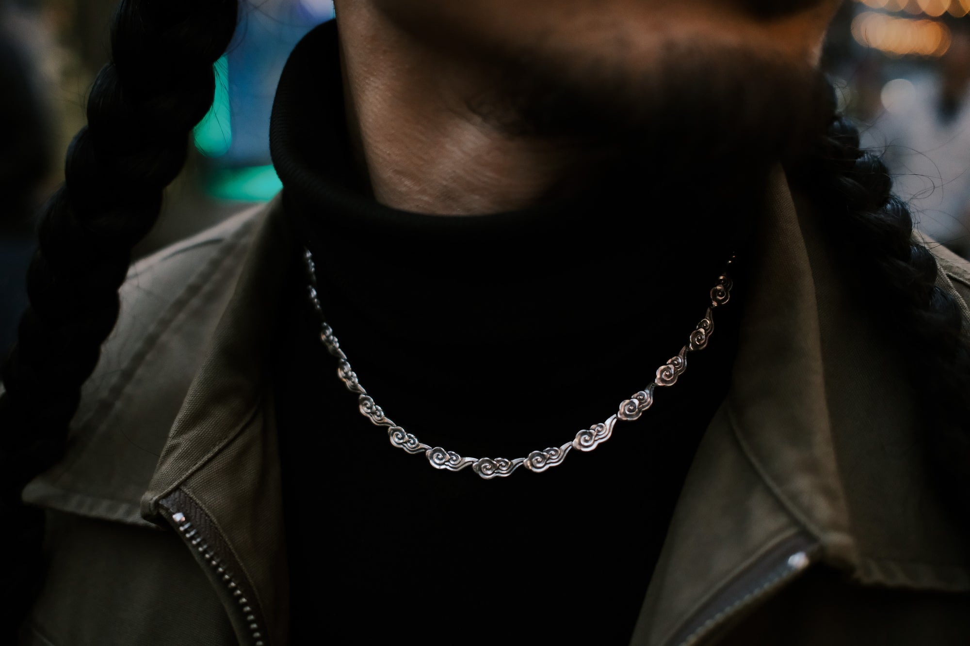 Auspicious Cloud Chain Necklace
