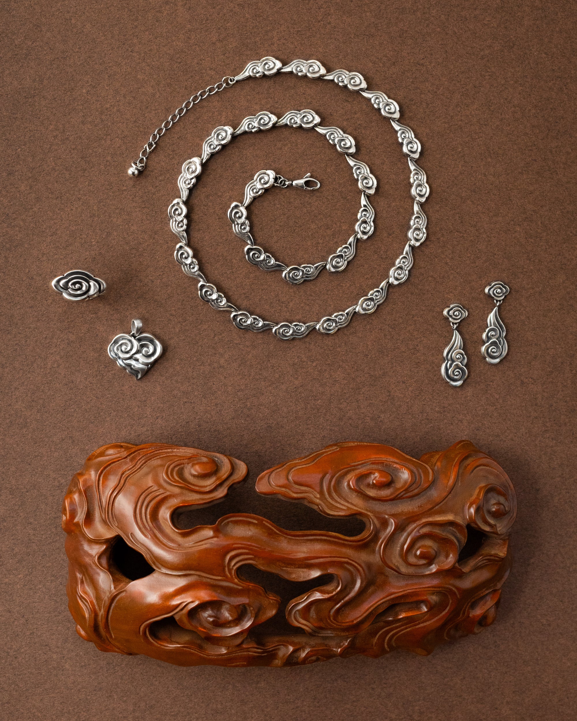 Auspicious Cloud Chain Necklace
