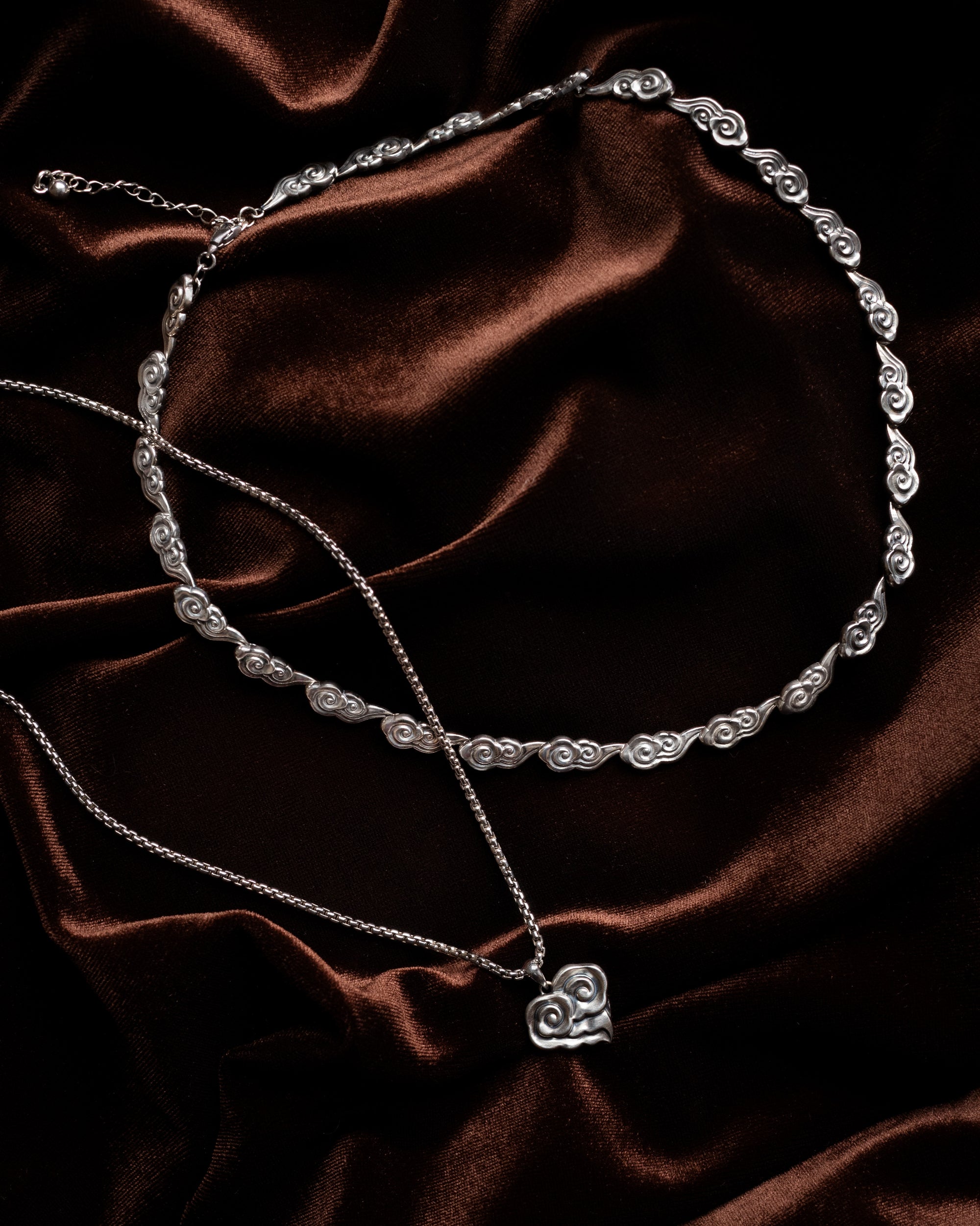 Auspicious Cloud Chain Necklace